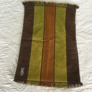 RARE Vintage Yves St. Laurent Hand Towel